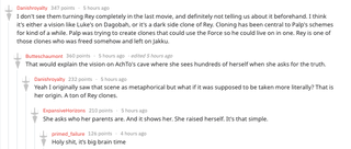 Illustration for article titled So, is Dark Rey real, a vision, or a clone? Let's look at the latest theories